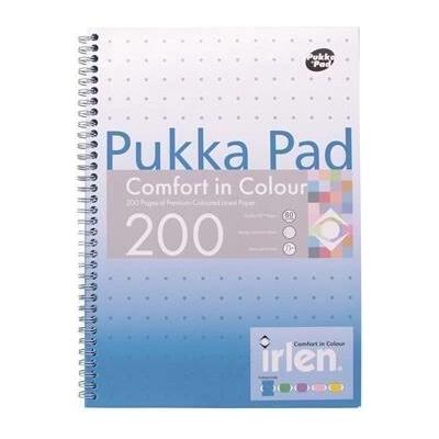 PUKKA PAD Spirálový sešit Irlen Jotta Turquoise A4 linkovaný