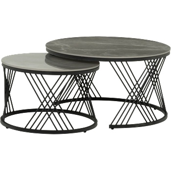 Carmen Комплект помощни холни масички laholm - сив (3530695)