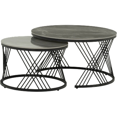 Carmen Комплект помощни холни масички laholm - сив (3530695)