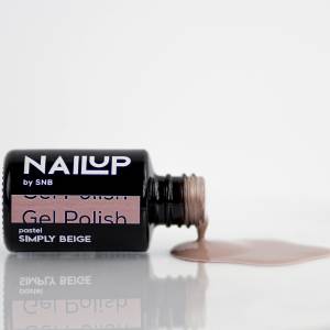 NailUP Гел лак NailUP Просто бежово 6 мл, NUC801 (NUC801) - topmarket