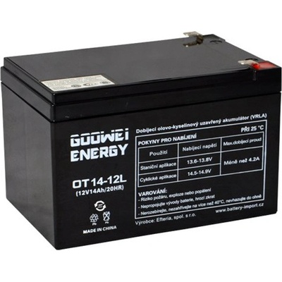 GOOWEI ENERGY 12V/14Ah OTL14-12