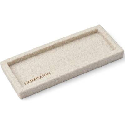 Dekorativní podnos 25 cm, bílá, pískovec, Humdakin