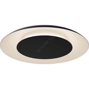 MILAGRO Led таванно осветително тяло piattino led/30w/230v 3000/4000/6000k Ø 40 см черно (mi2759)