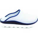 Carine LUX SABO Profesionálna lekárska obuv s perforáciou NT 052 biela/modrá