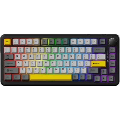 AJAZZ AK820 MAX RGB Hot Swap Black-Grey-Yellow