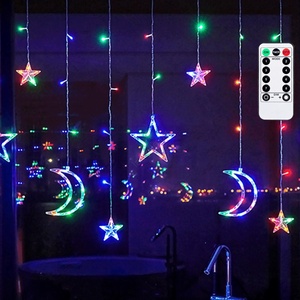 Aigostar - LED RGBY Външен коледен гирлянд 120xLED/6W/230V/8 функции 3x0, 6m IP44 + дистанционно управление (AI2191)