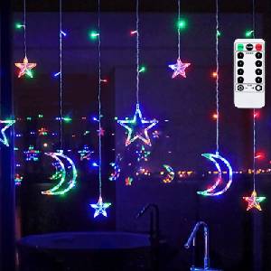 Aigostar - LED RGBY външна коледна гирлянда 120xLED/6W/230V/8 функции 3x0, 6m IP44 + дистанционно управление (AI2191)