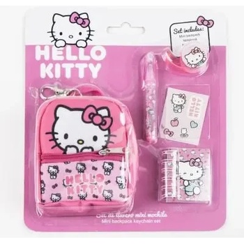 Image 1 of Cerda Детски комплект мини раница-портмоне с аксесоари hello kitty