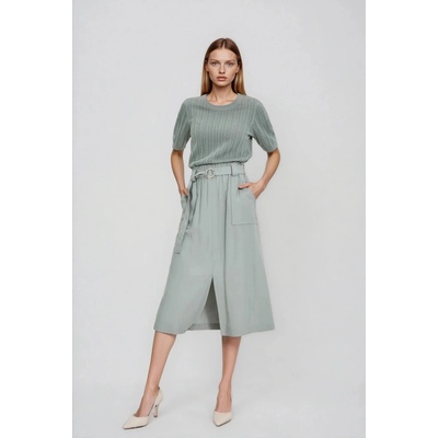Moodo Пола от вискоза маслинево зелена Moodo Moodo | Zelen | ЖЕНИ | 38