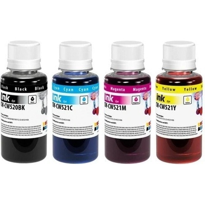 Atrament ColorWay Canon PGI520 / CLI521 multipack 4x100ml - kompatibilný