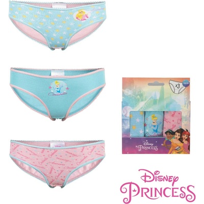 Disney Princess 3pack dievčenské nohavičky (38433) viacfarebné