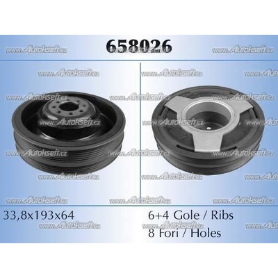 Starline řemenice klikové hřídele RS 658026