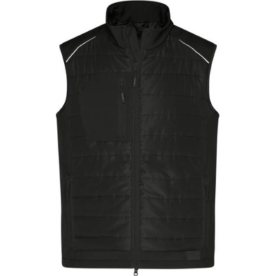 Daiber jn 1822 / Мъжки хибриден елек - черен/черен 5xl (02182280815)