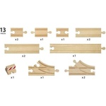 BRIO Дървени релси стартов комплект (33394)