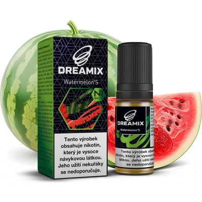 Dreamix Salt Watermelon'S vodní meloun 10 ml 10 mg