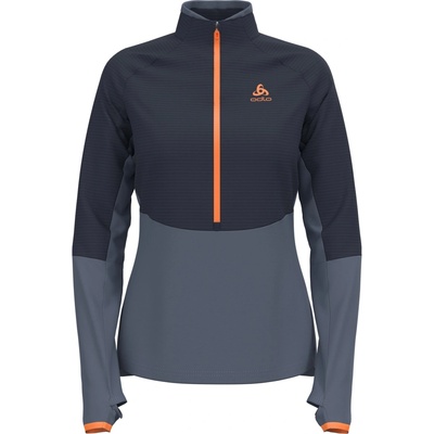 Odlo Descent Ceramiwarm tmavo sivá oranžová