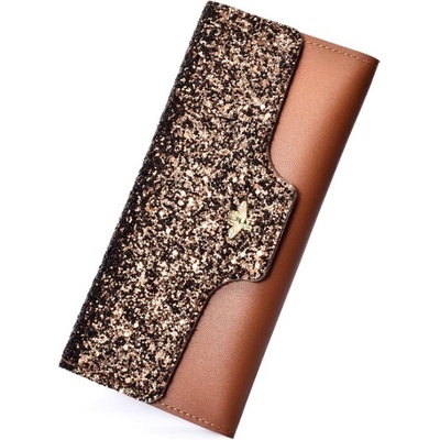 Dámska peňaženka Sparkles Hnedá