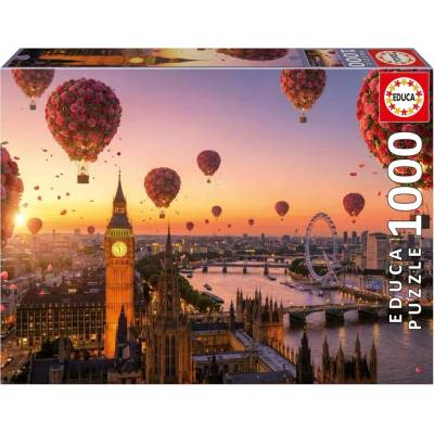 EDUCA Květinové horkovzdušné balony 1000 dílků