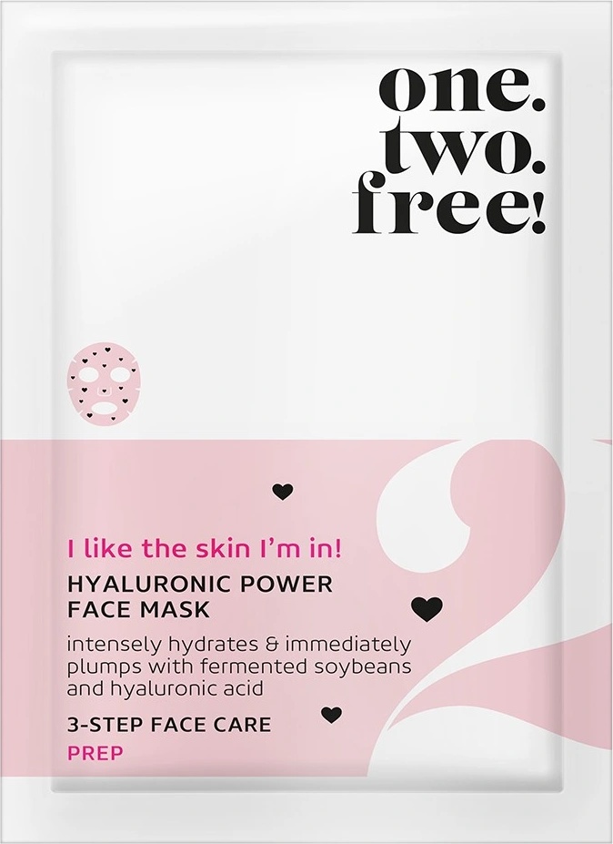One. Two. Free Hyaluronic Power Face Mask Маска за лице дамски