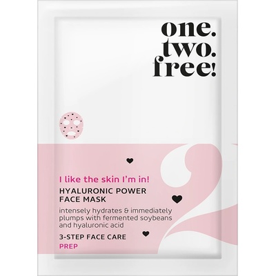 One. Two. Free Hyaluronic Power Face Mask Маска за лице дамски