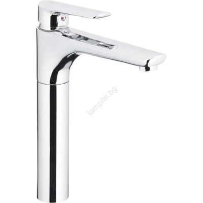 Armatura 5022-712-00 - Кран за мивка + сифон TANZANIT 28, 4 см лъскав хром (KF0073)