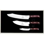 GIESSE Комплект ножове Giesser серия PremiumCut Set No. III Rocking Chefs Micarta (GIE.1996.3.rc)