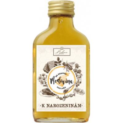 Bohemia Gifts & Cosmetics Zlatá medovina 18 % K narozeninám 0,1 l