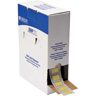Brady BM-375-1-342-YL / 174475, Bulk PermaSleeve маркерни ръкави за кабели, 25.78 mm x 16.40 mm (174475)