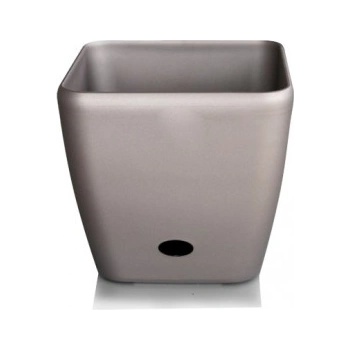 Image 1 of HORECANO Саксия квадрат 28 х 26см - Сива (019722)