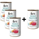 Konzervy pre psov Brit Mono Protein Tuna & Sweet Potato 400 g