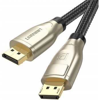 UGREEN Кабел DisplayPort 1.4 UGREEN DP112, 8K, 60Hz, HDR, 3D, 3m, черен (60844)