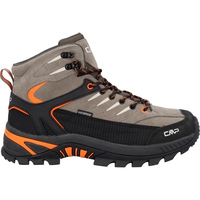 CMP Мъжки туристически обувки CMP Rigel 2.0 Mid Trekking Shoes WP Walking boots - Deserto / Flame - размер 43 (EU) (019-1397-0115)