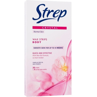 Crystal Wax Strips Body Quick And Effective от Strep за Жени Депилиращ продукт 20бр