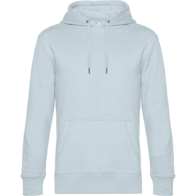 B&C mikina KING Hooded s kapucí pánská COT01U02Kx4400-pure sky Modrá sky pure