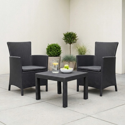 Allibert Rosario Balcony Set 2 + 1 grafit