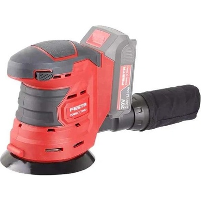 FESTA POWER x TOOLS Bruska excentrická AKU FESTA SHARE 20V 125mm 8 otv., bez baterie a nabíječky 28040