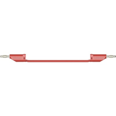 Schützinger MFK 15 / 1 / 150 / RT měřicí kabel 150 cm červená 1 ks