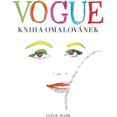 Ian R. Webb VOGUE Kniha omalovánek