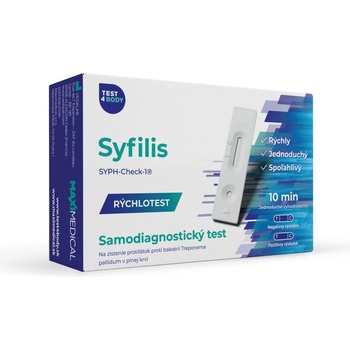 Test4Body Syfilis samodiagnostický rychlotest z krve