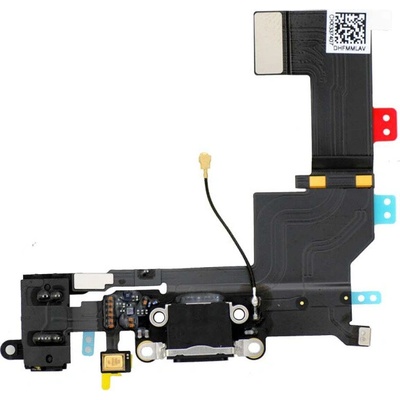 AppleKing napájací a dátový konektor s jack konektorom a flex káblom pre Apple iPhone 5S