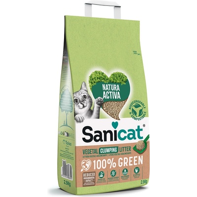 Sanicat Natura Activa 100% Green 2,5 kg