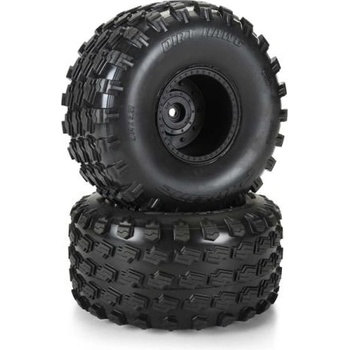 Pro-Line колело 1: 10 с гуми Dirt Hawg 2.0 2.6", диск черен Stock (2): Arrma Quake, Gorgon