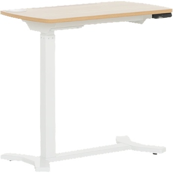 Carmen Подвижна регулируема маса за лаптоп Carmen CR-025 - бук / бял (3510049_4)