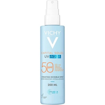 Vichy Capital Soleil Слънцезащитен спрей за тяло UV Aqua, SPF50, 200 ml
