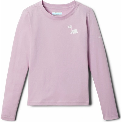Columbia Hazeldel Hill LS Tee Aura Gem Hiker