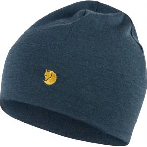 Fjällräven Зимна шапка (beanie) Fjällräven Bergtagen Merino Beanie - Mountain Blue - размер L/XL (904-6764-0212)