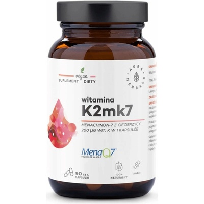 Aura Herbals Vitamin K2mk7 200 mcg 90 kapsúl