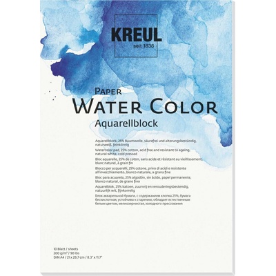 Kreul Paper Water Color Скицник 10 A4 200 g (69011)