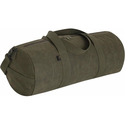 ROTHCO taška WAXED DUFFLE BAG cez rameno 24" ZELENÁ