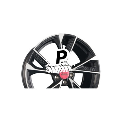 MAM RS6 7,5x17 5x112 ET30 black polished